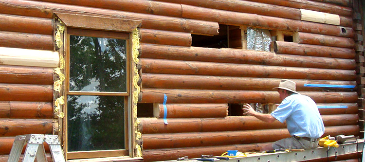 Log Home Repair Geneva County, Alabama